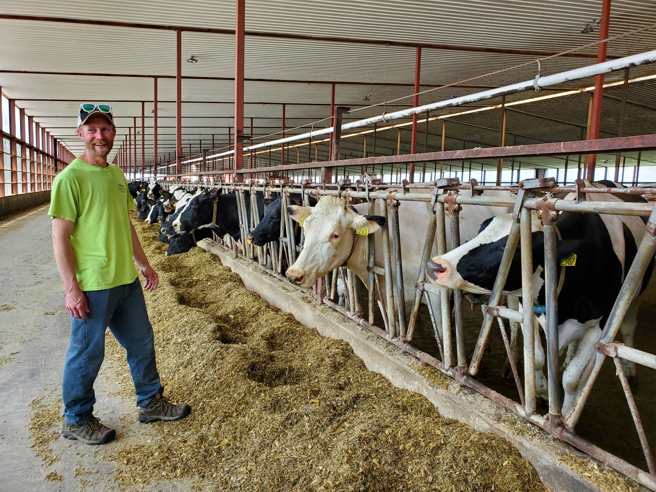 Nick Dallman of Dallman East River Dairy.