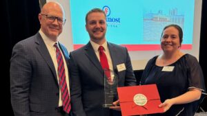 Greg Schlafer and Representatives of the Plant of the Year