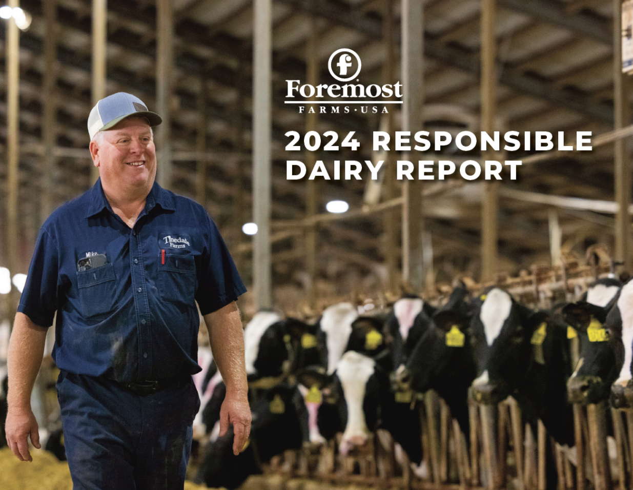 2024 Responsible Dairy Report Cover
