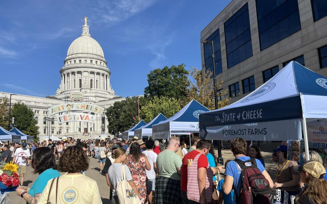 Foremost Farms Attends Madison’s Cheese Fair Off the Square